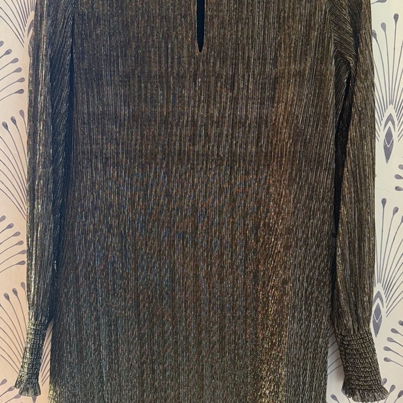 Banana Republic Gold Midi Dress - Picture 5 of 5
